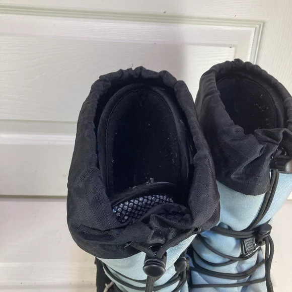 Baffin Technology Blue-Black Winter Boots Women’s Size 8 W Warm With Felts - Picture 3 of 8